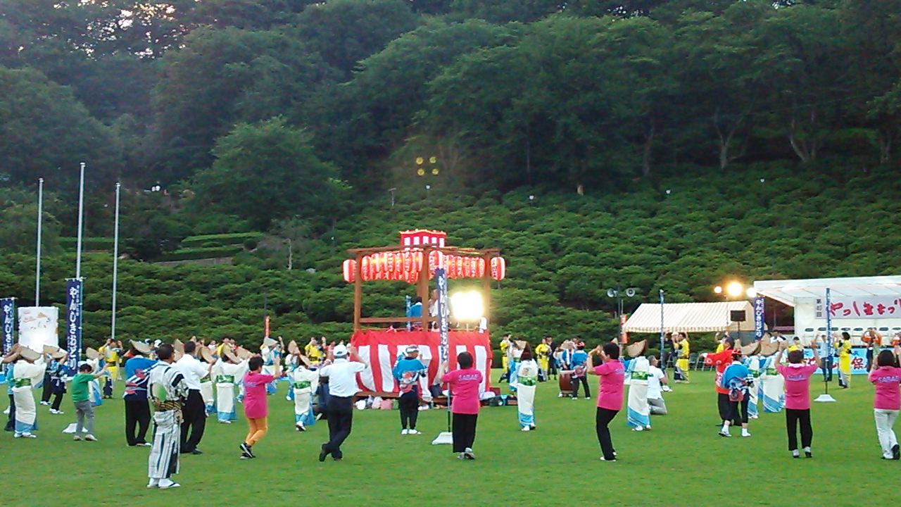 社会奉仕事業「こどもと一緒にやんしきおどり」開催しました