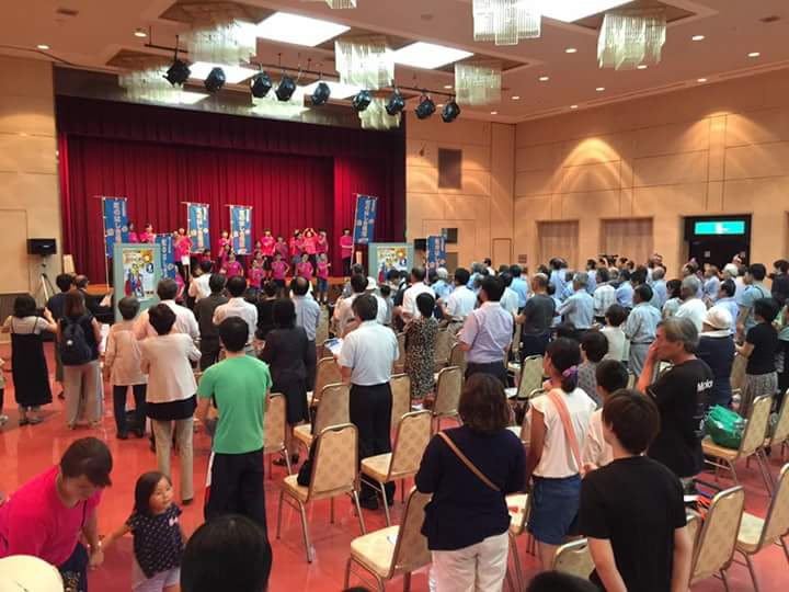 社会奉仕事業「サバーンのおやくそく体操(子供交通安全体操)」お披露目～さばえ交通安全フェスタ～