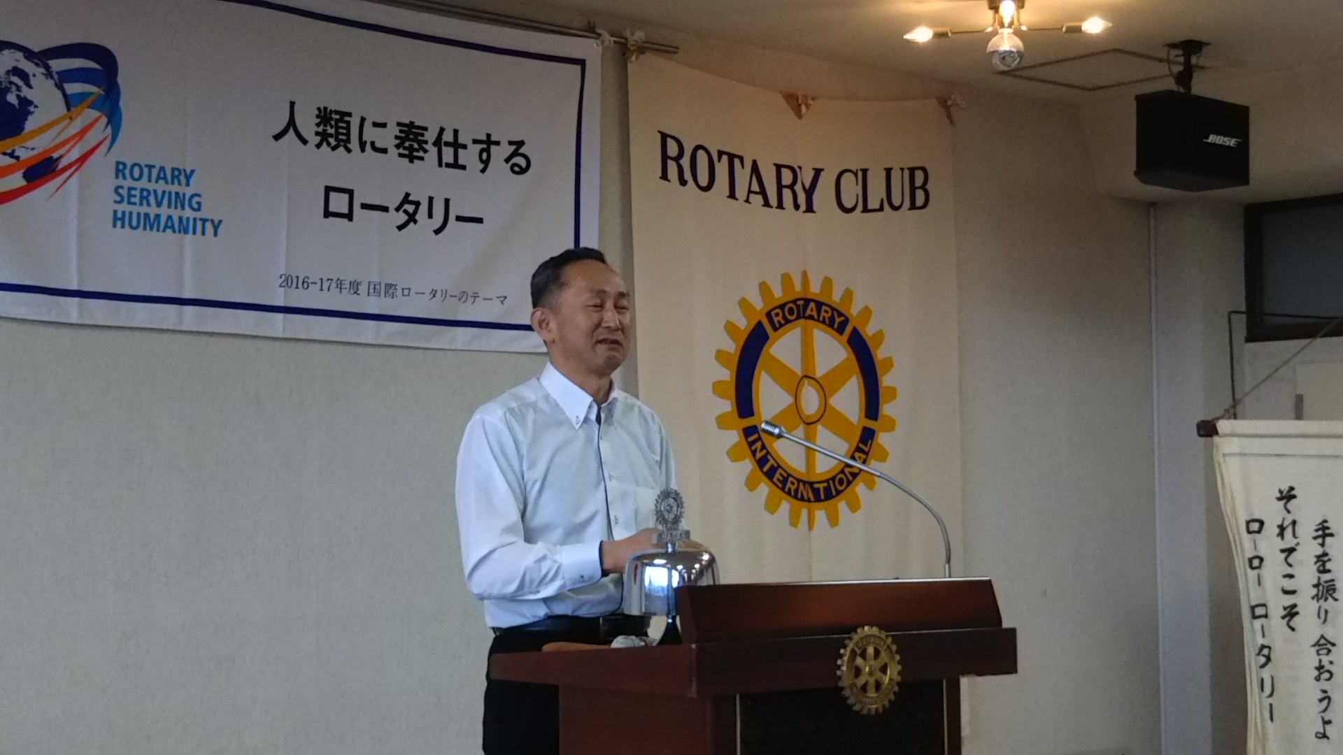 鯖江ロータリークラブ５月２６日例会卓話/タケフナイフビレッジ（協）理事長 加茂詞朗様「越前打刃物について」