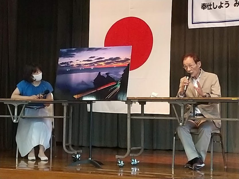 8.2７の卓話は文化プログラム/福井きっての写真家　水谷内健次様をお迎えして開催～鯖江RC～