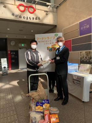 「フードドライブ」事業を実施しました～鯖江ロータリークラブ～