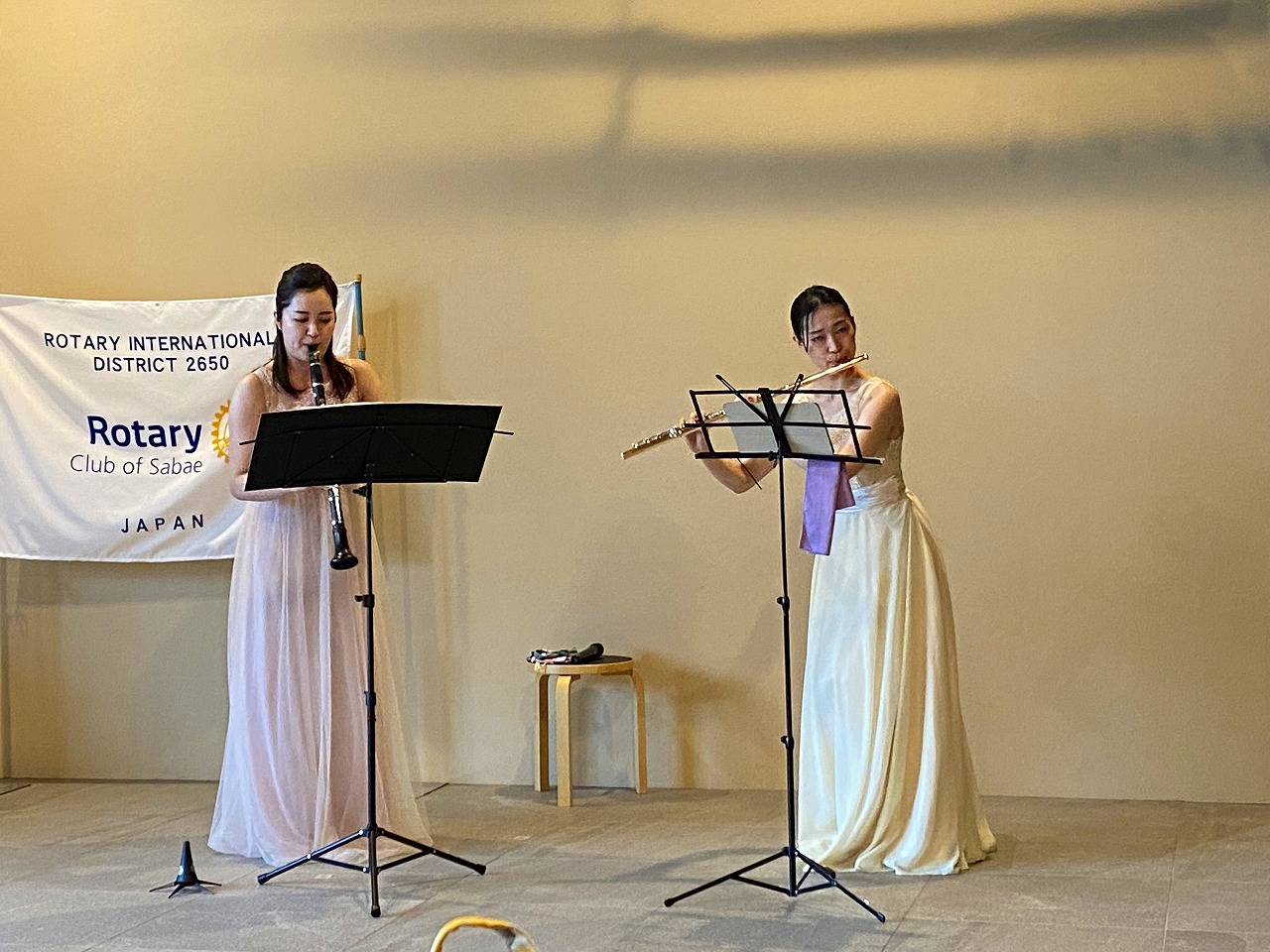 例会での文化芸術支援活動を～鯖江ロータリークラブ～