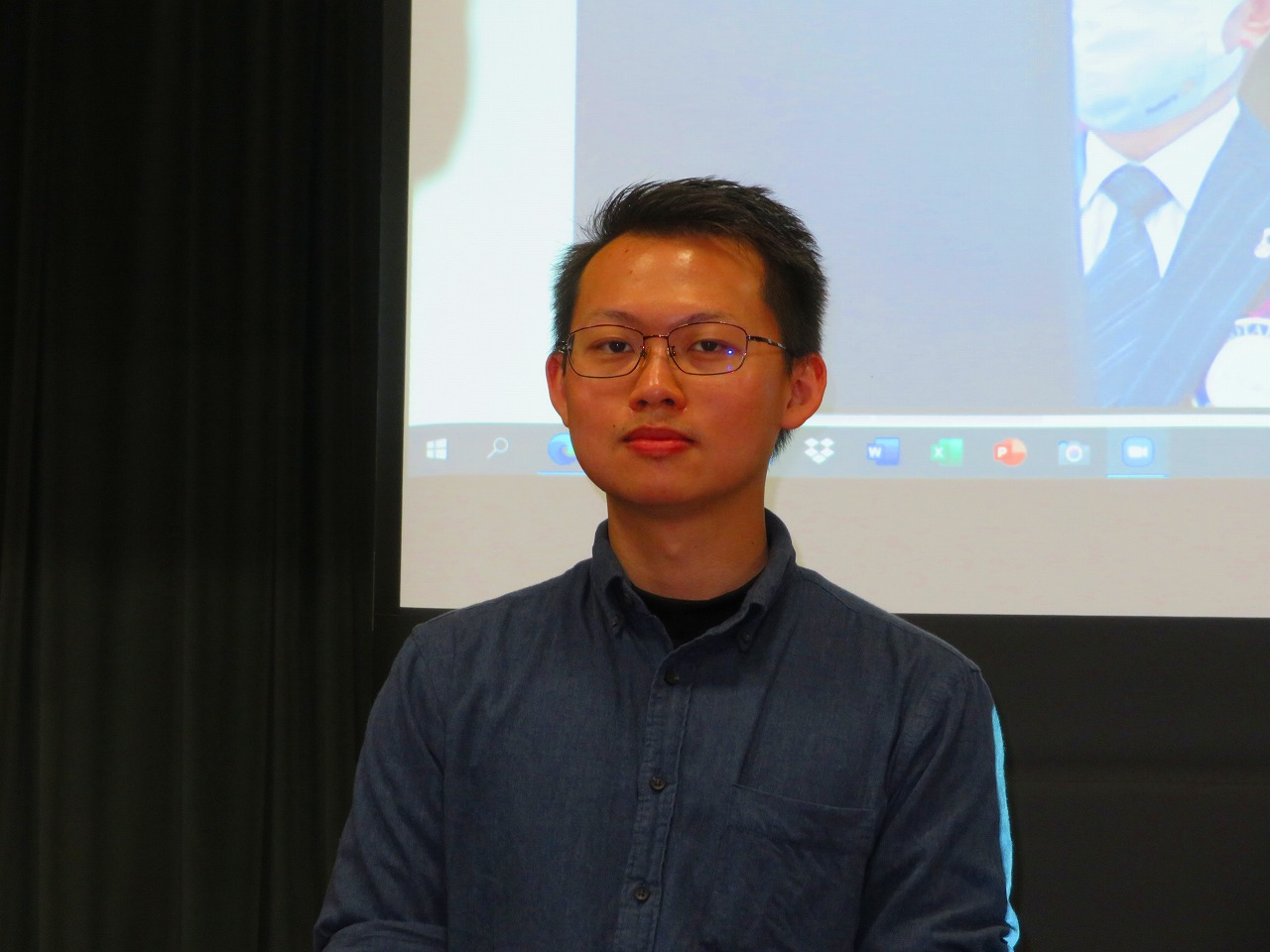 マレーシアからの米山奨学生　チ・ケンフォン君を初めて例会にお迎えしました～鯖江ロータリークラブ～