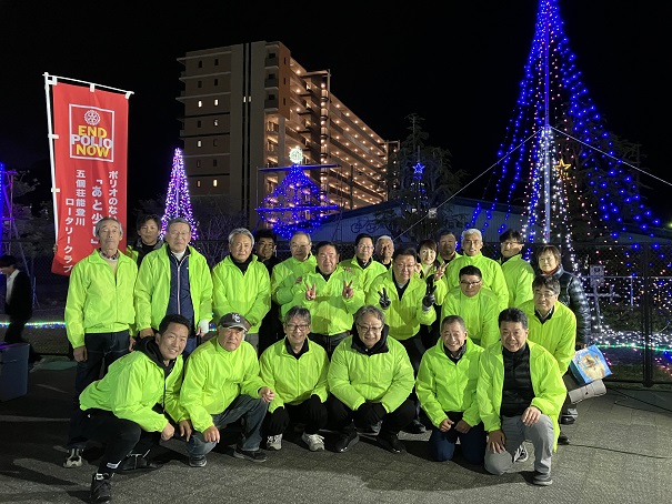 12/2㈯　能登川駅イルミネーション点灯式
