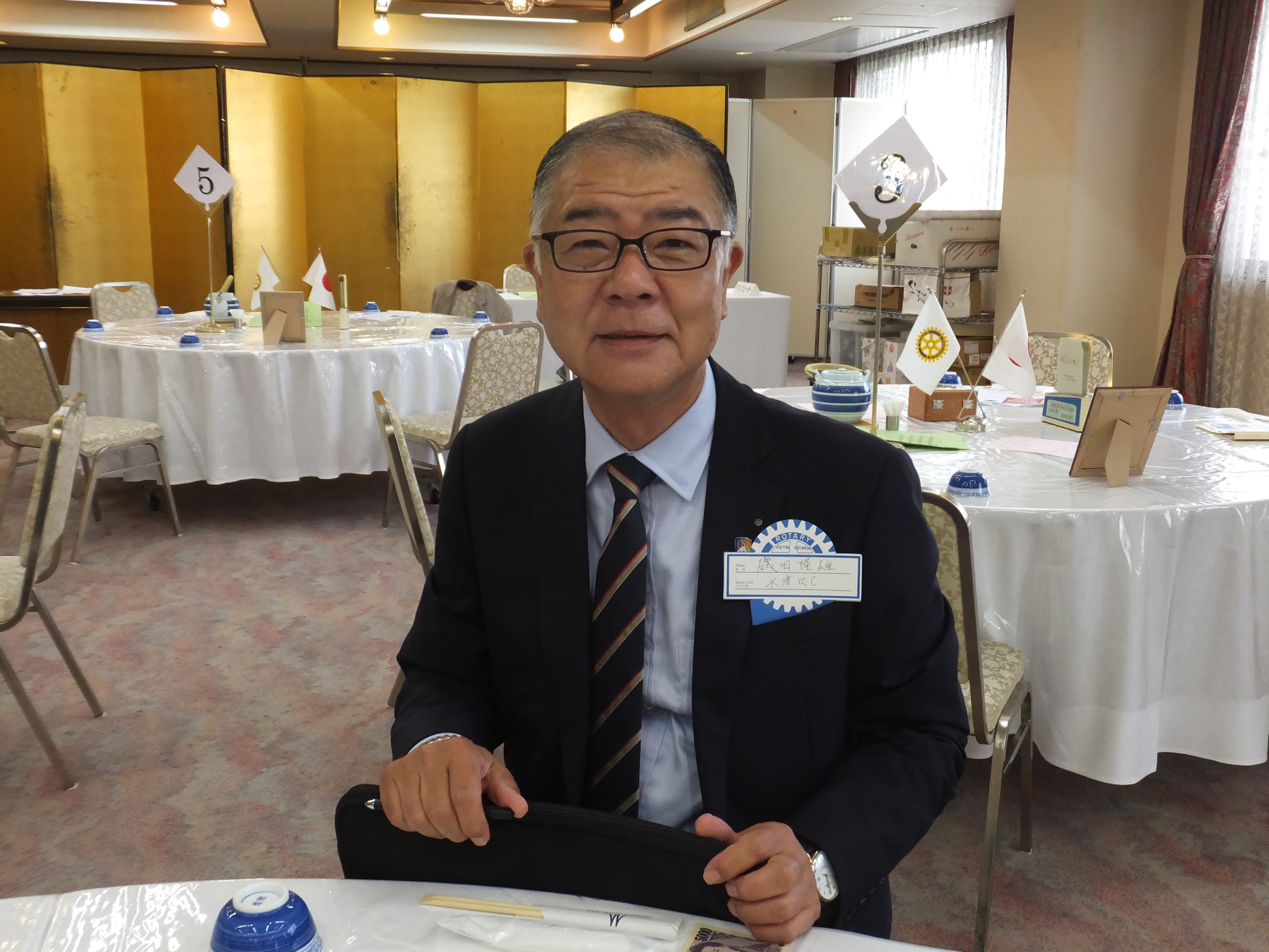 米山奨学生による卓話例会