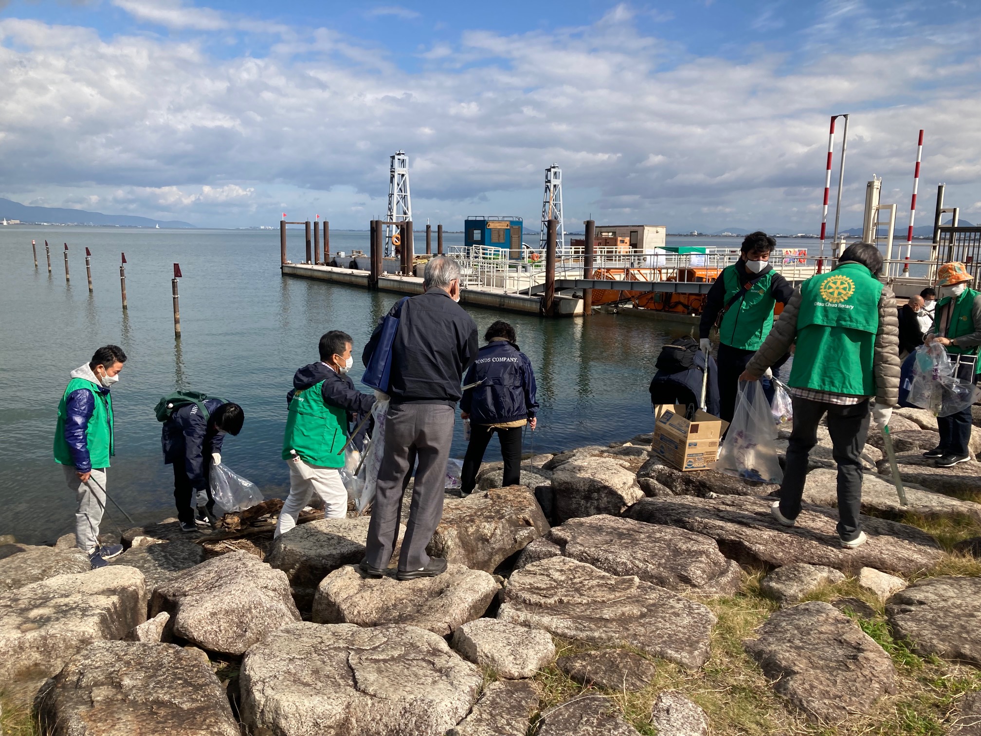 びわ湖クリーンデイに参加して