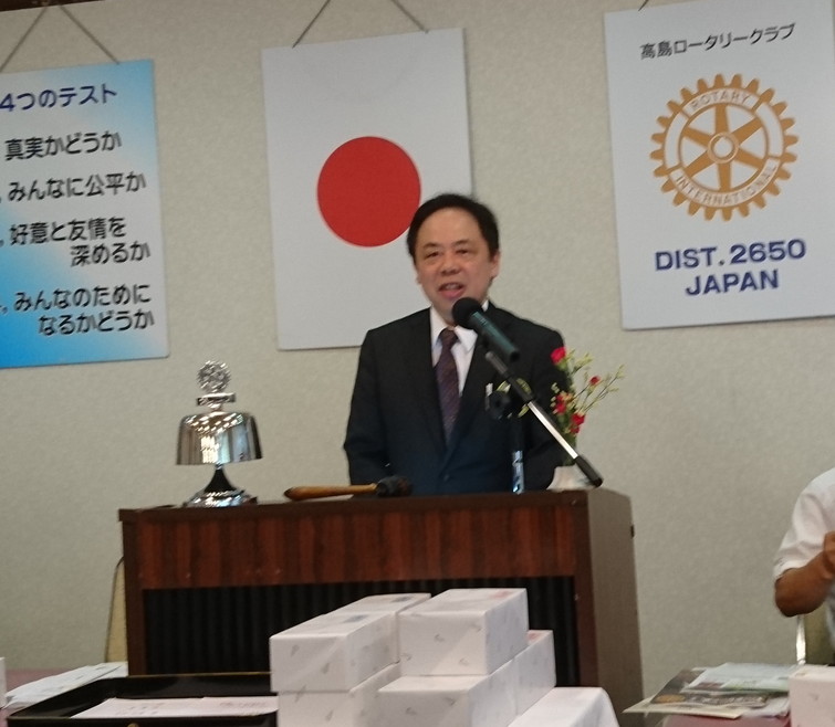 ７月６日、新年度第1回例会を開催しました。