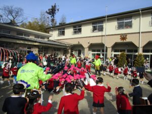 西大寺幼稚園 「豆まき大会」