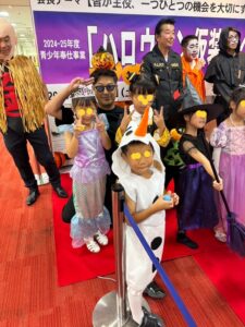 ハロウィンを通じて人と人とのふれ合いを！！