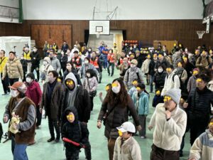 レスキューキッチンの備えと避難所設営訓練